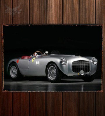 Металлическая табличка Ferrari 212 Export Spider by Motti